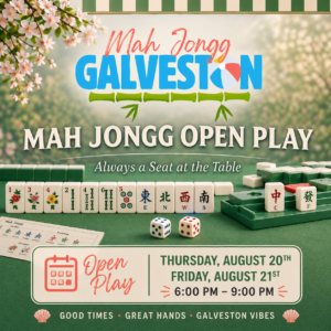 Mah Jongg Galveston Open Play